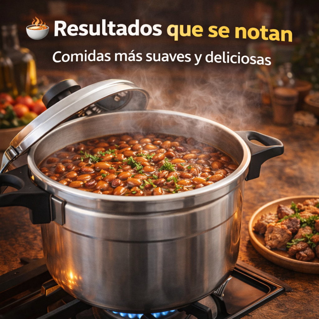 Cocina con confianza, rapidez y sin complicarte - Olla A Presion Pitadora 4 Litros