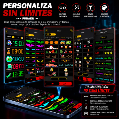 Demon Vision LED- Convierte Tu Vehículo en el Centro de Todas las Miradas