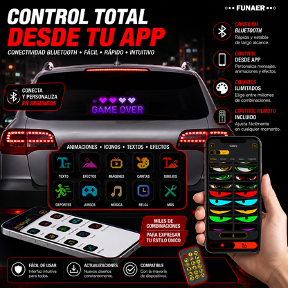 Demon Vision LED- Convierte Tu Vehículo en el Centro de Todas las Miradas