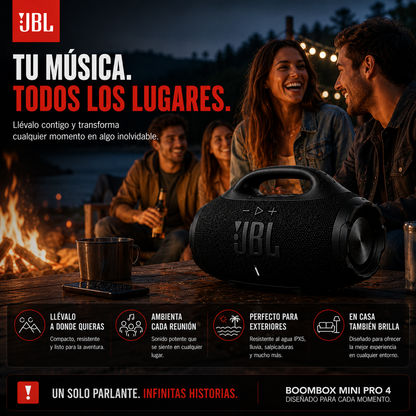 BoomBox Mini Pro 4- Lleva el sonido potente a donde quieras 1.1